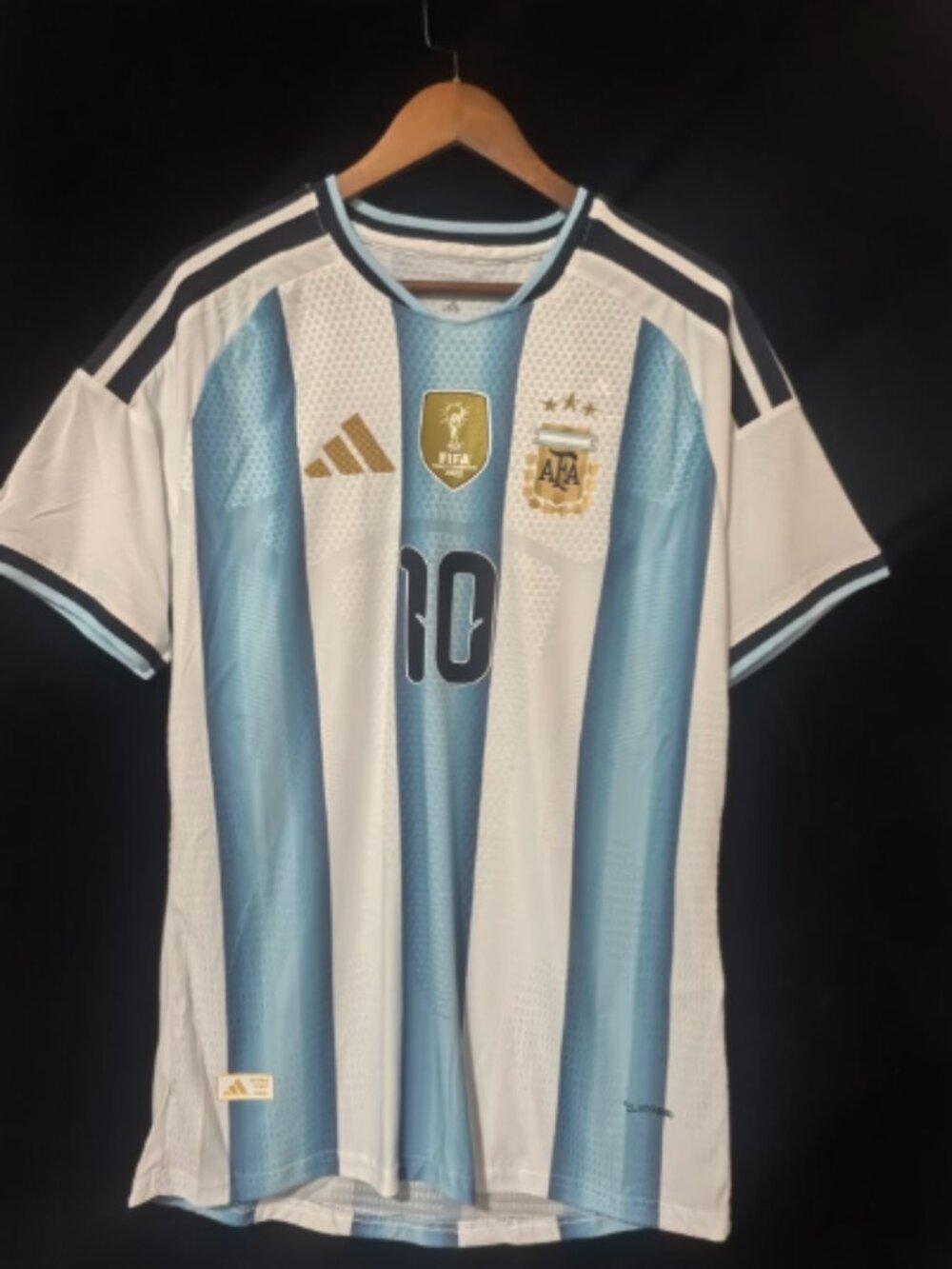 2026 World Cup Season #10 Blue White Soccer Jersey Size M Like New